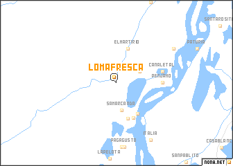 map of Lomafresca