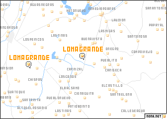 map of Lomagrande