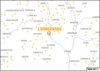 map of Loma Grande