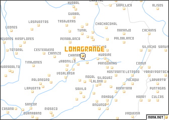 map of Loma Grande