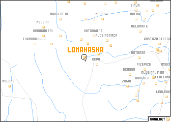 map of Lomahasha