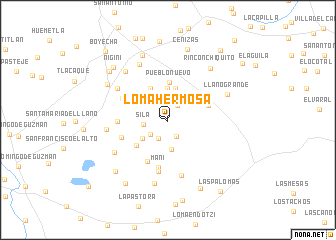 map of Loma Hermosa