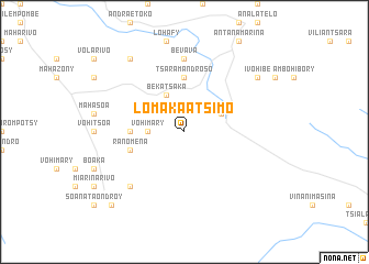 map of Lomaka Atsimo