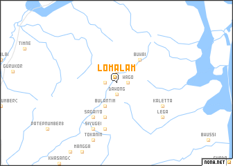 map of Lomalam