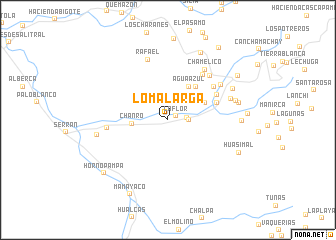 map of Loma Larga