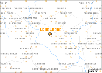 map of Loma Larga