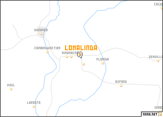 map of Loma Linda