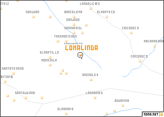 map of Loma Linda