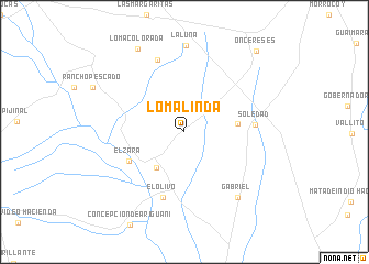 map of Loma Linda