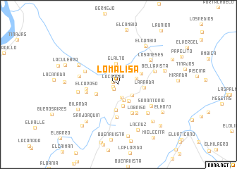 map of Loma Lisa