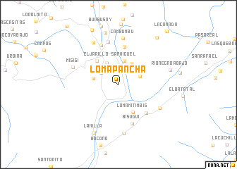 map of Loma Pancha