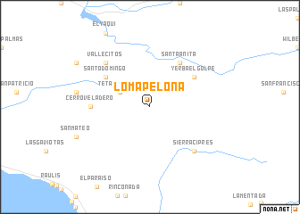 map of Loma Pelona