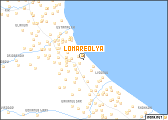 map of Lomar-e ‘Olyā