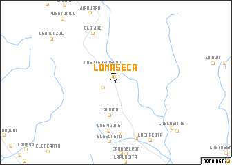 map of Loma Seca