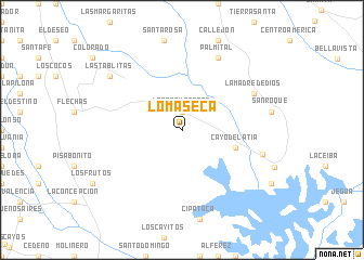 map of Loma Seca