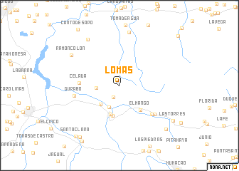 map of Lomas