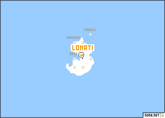 map of Lomati