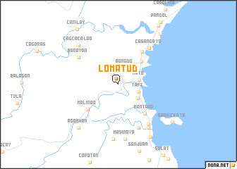 map of Lomatud