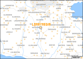 map of Loma y Media