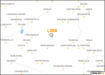 map of Loma