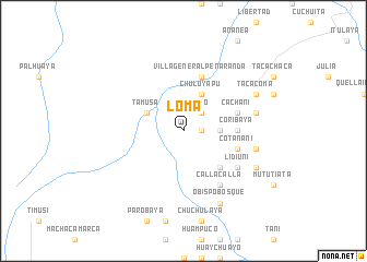 map of Loma