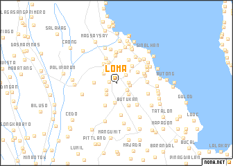 map of Loma