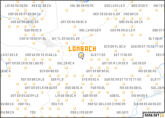 map of Lombach