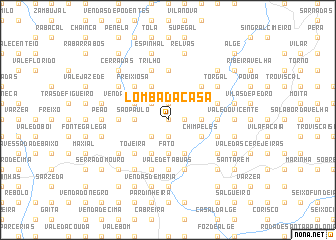 map of Lomba da Casa