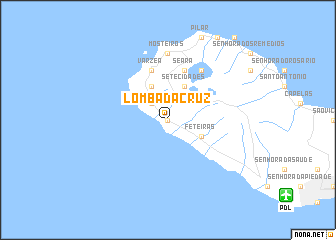 map of Lomba da Cruz