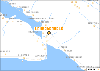 map of Lombadān Bālā\