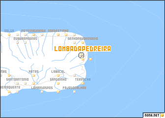 map of Lomba da Pedreira