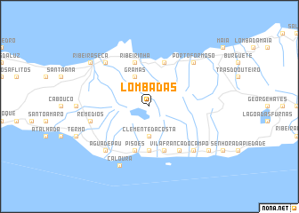 map of Lombadas