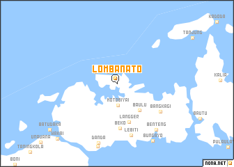 map of Lombanato