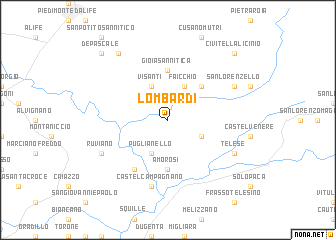 map of Lombardi