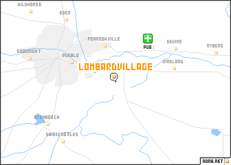 map of Lombard Village