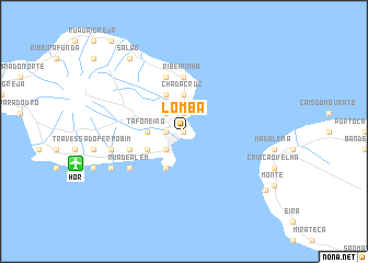 map of Lomba