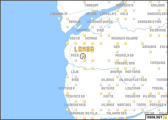 map of Lomba