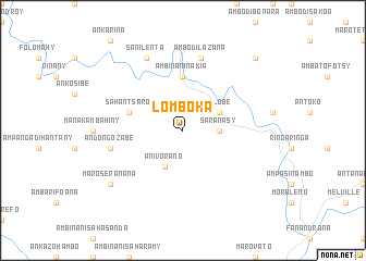 map of Lomboka