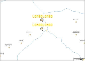 map of Lombolombo