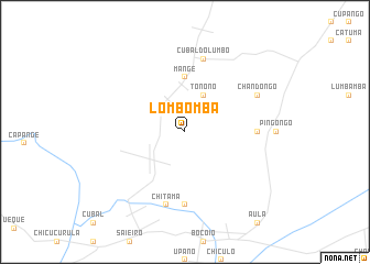 map of Lombomba