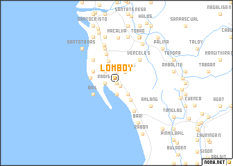 map of Lomboy