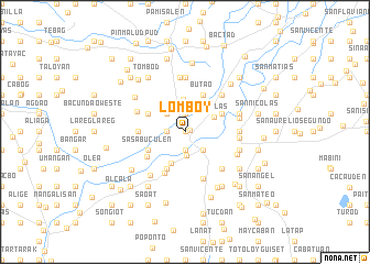 map of Lomboy