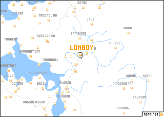 map of Lomboy