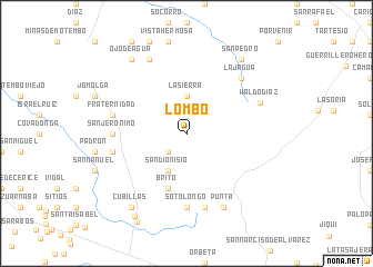 map of Lombo