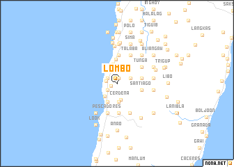 map of Lombo