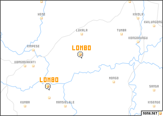 map of Lombo