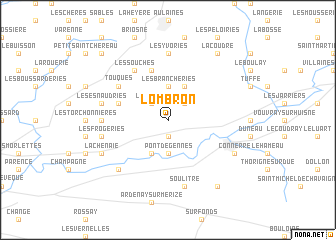 map of Lombron