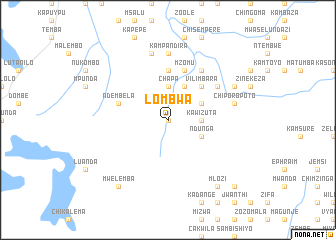 map of Lombwa