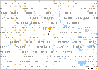 map of Lomec