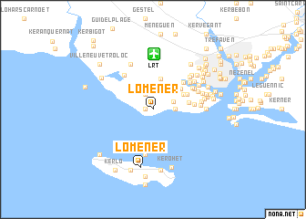 map of Lomener